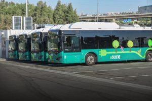 Ônibus Elétricos de 12 metros em Israel, operados pela Egged